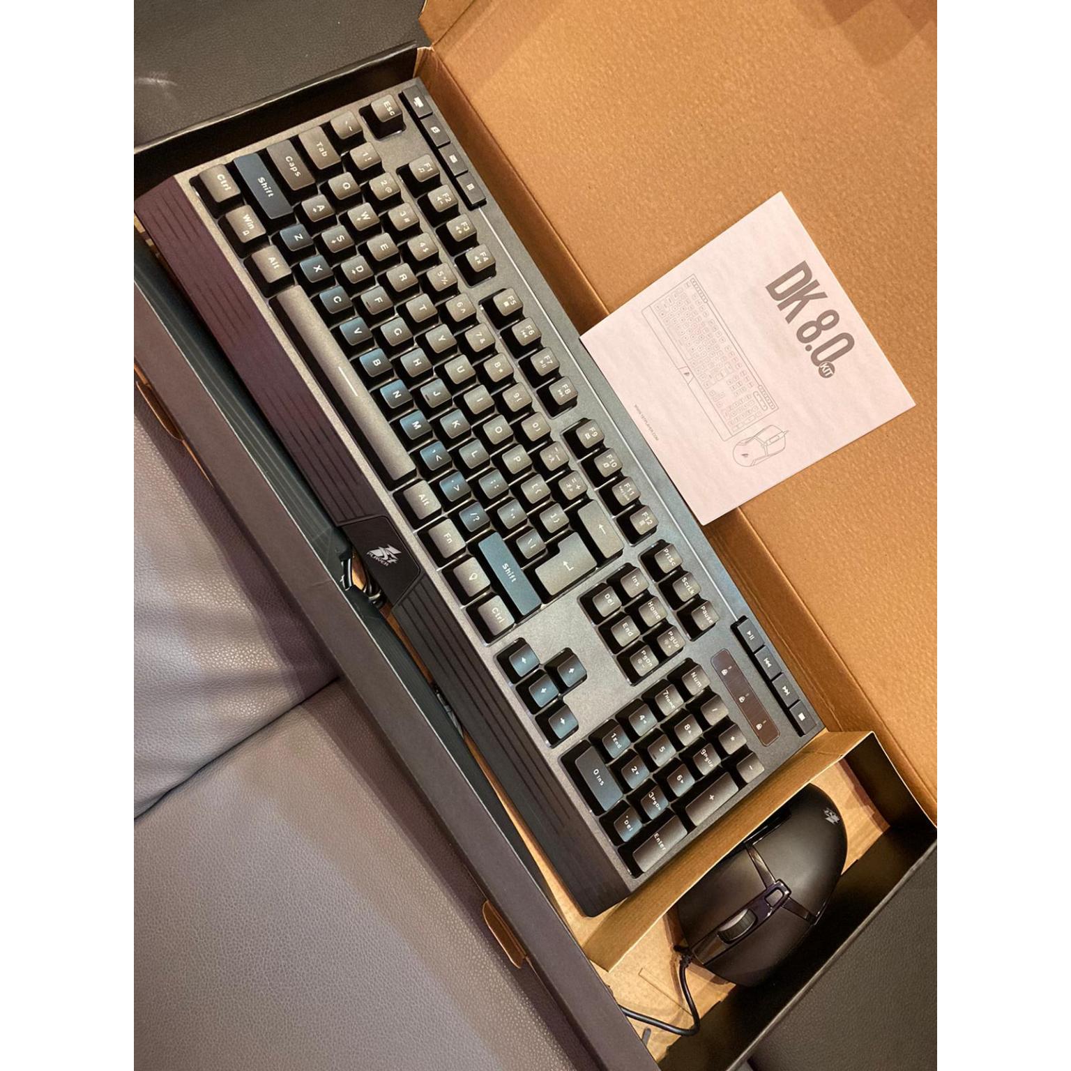 1st Player DK 8.0 RGB Keyboard and Mouse Gaming Set – Alsi Shop Qatar