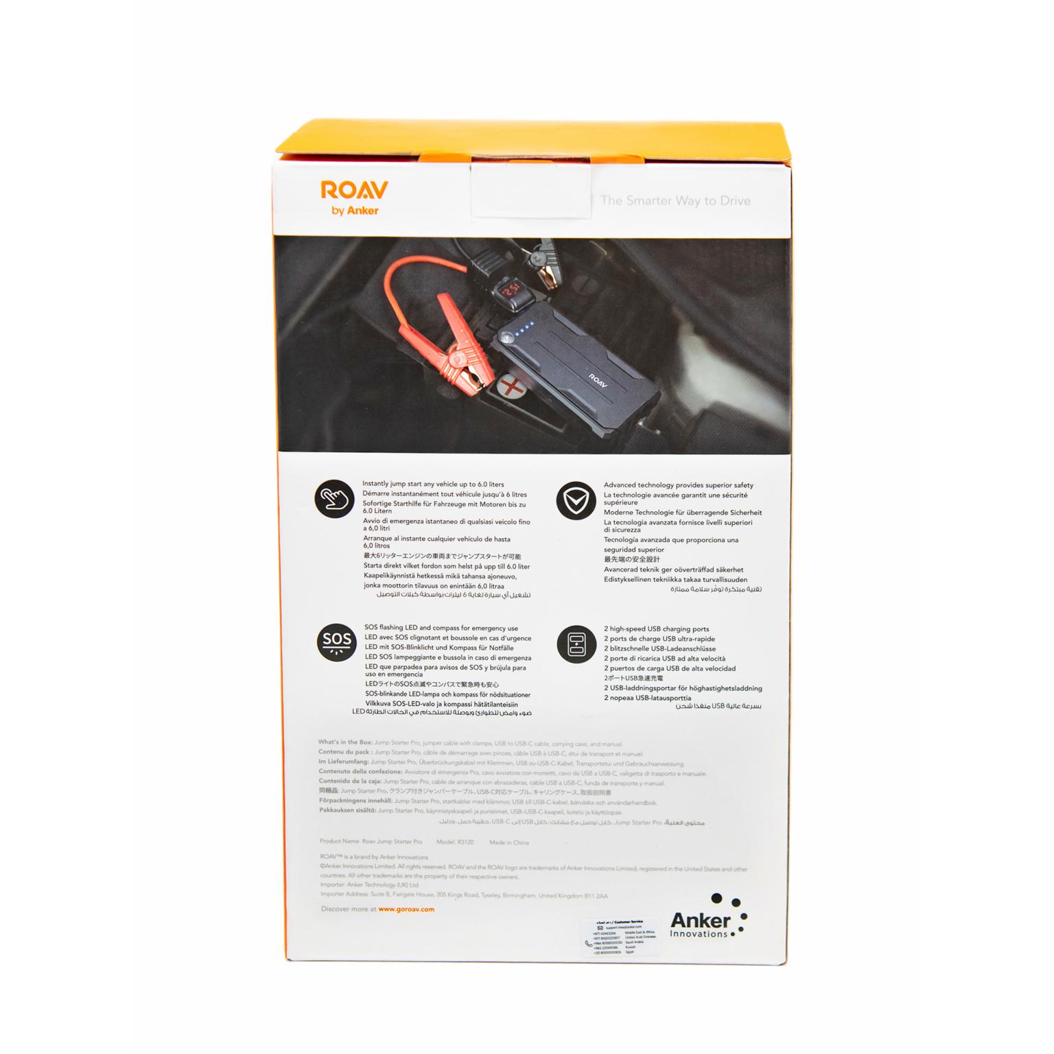 Anker Roav Jump Starter Pro Alsi Shop Qatar